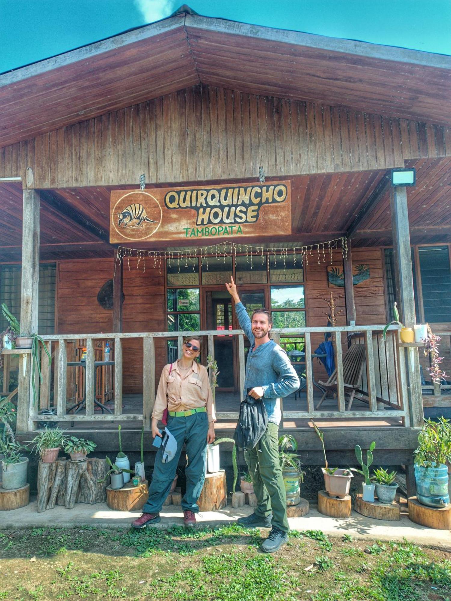 Quirquincho House Lodge Puerto Maldonado Exteriör bild